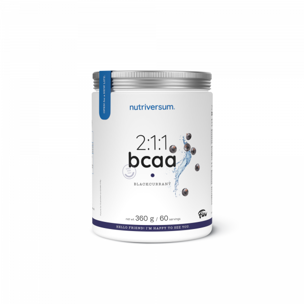 Aminokwasy Nutriversum 2:1:1 BCAA (czarna porzeczka) 360 g