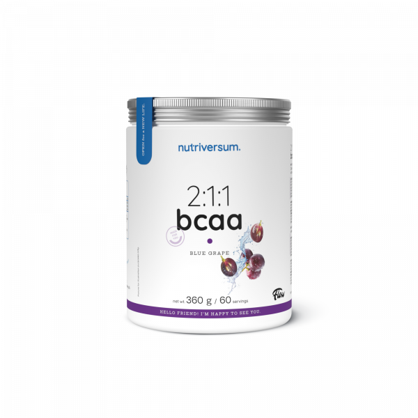 Aminokwasy Nutriversum 2:1:1 BCAA (niebieskie winogrona) 360 g