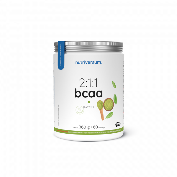 Aminokwasy Nutriversum 2:1:1 BCAA (matcha) 360 g
