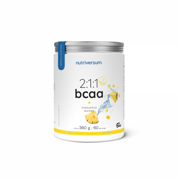 Aminokwasy Nutriversum 2:1:1 BCAA (ananas-mango) 360 g