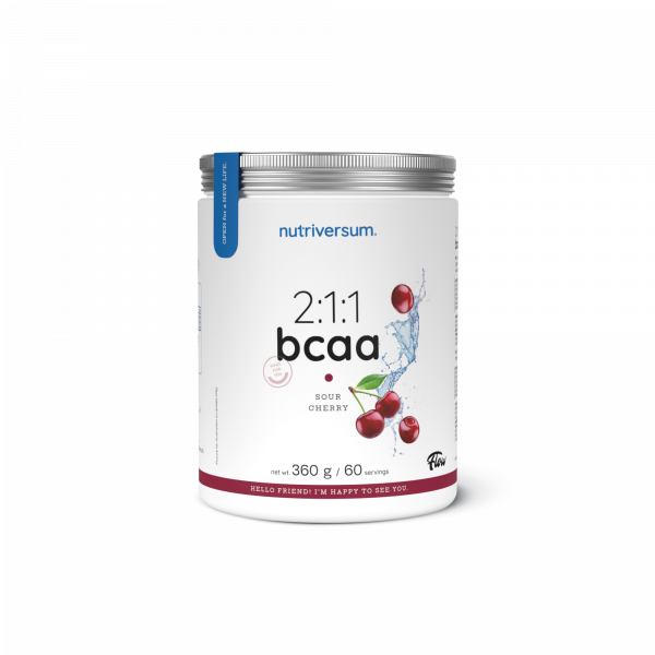 Aminokwasy Nutriversum 2:1:1 BCAA (wiśnia) 360 g