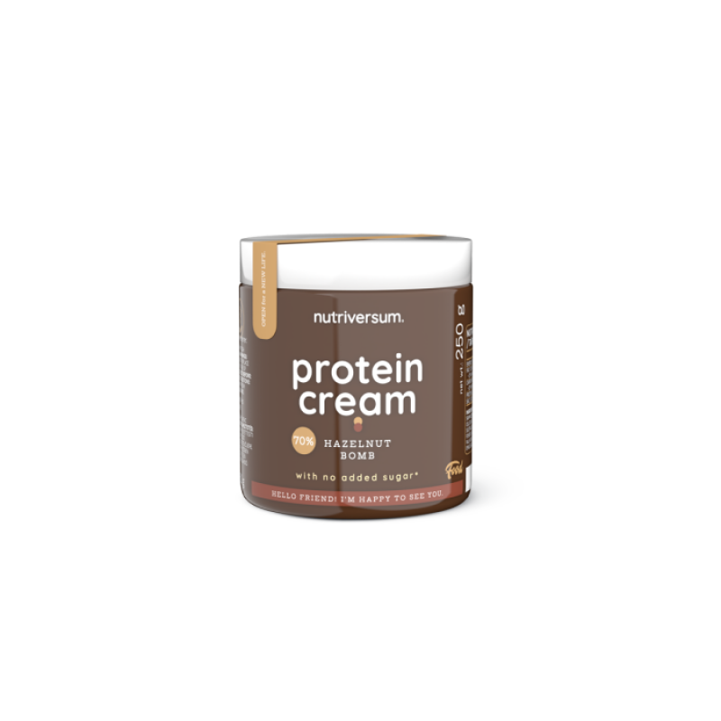Deser białkowy Nutriversum PROTEIN CREAM (bomba orzechowa) 250g