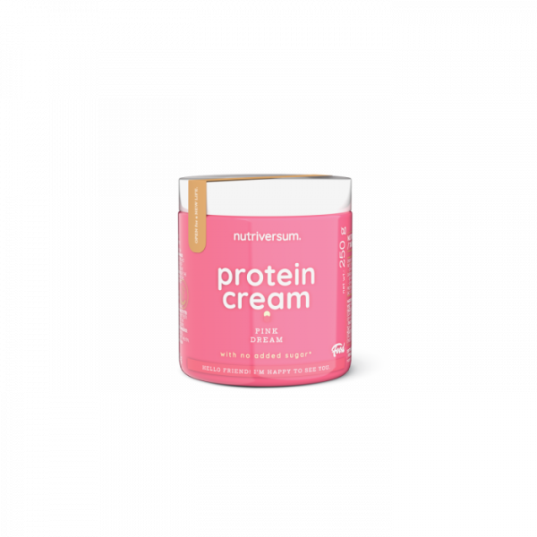 Deser białkowy Nutriversum PROTEIN CREAM (różowy sen) 250g