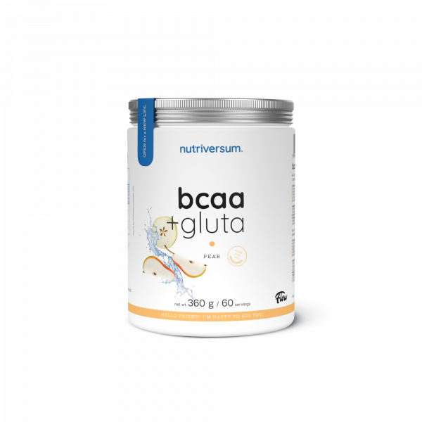 Aminokwasy Nutriversum BCAA + GLUTA (gruszka) 360 g