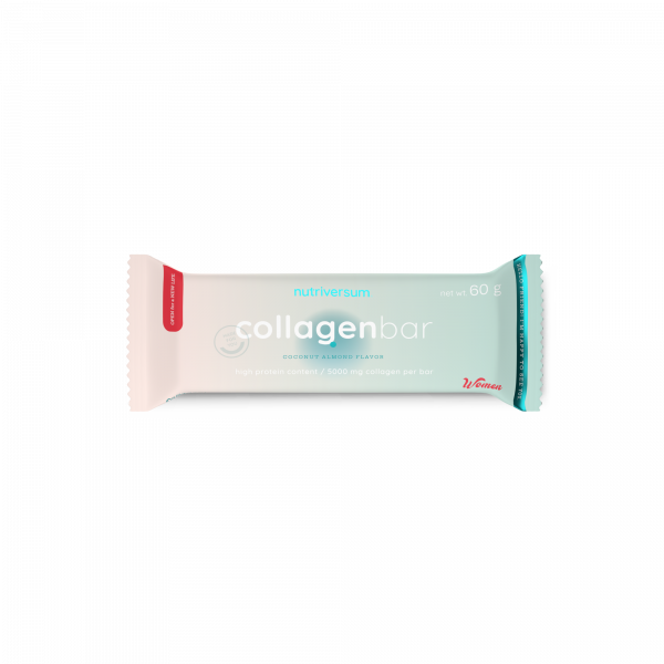 Baton proteinowy z kolagenem Nutriversum COLLAGEN BAR (kokosowo-migdałowy) 60g