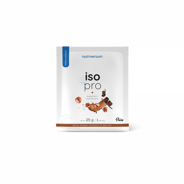Protein Nutriversum ISO PRO (orzech laskowy z czekoladą) 25g