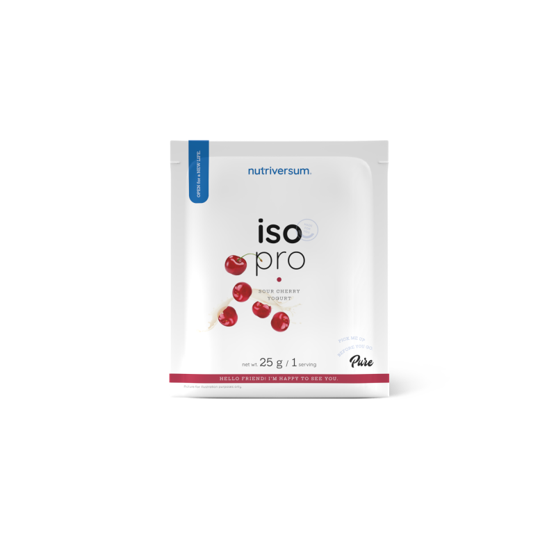 Protein Nutriversum ISO PRO (jogurt z wiśnią) 25g