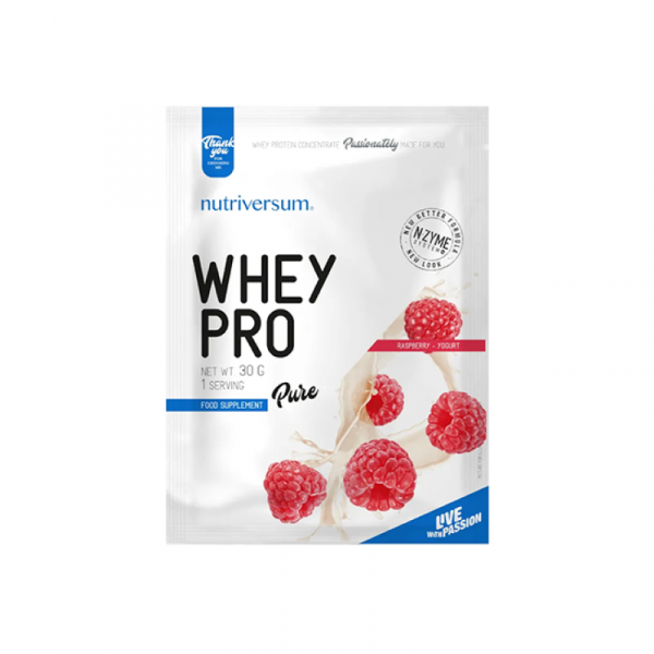 Nutriversum WHEY PRO Protein (jogurt malinowy) 30g