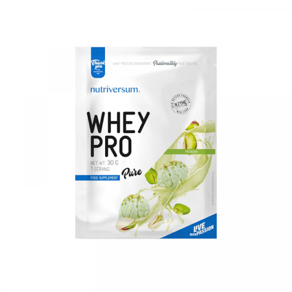 Protein Nutriversum WHEY PRO (pistacja) 30g