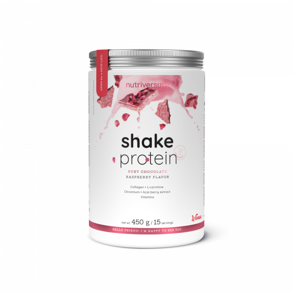 Protein Nutriversum SHAKE PROTEIN (różowa czekolada) 450g