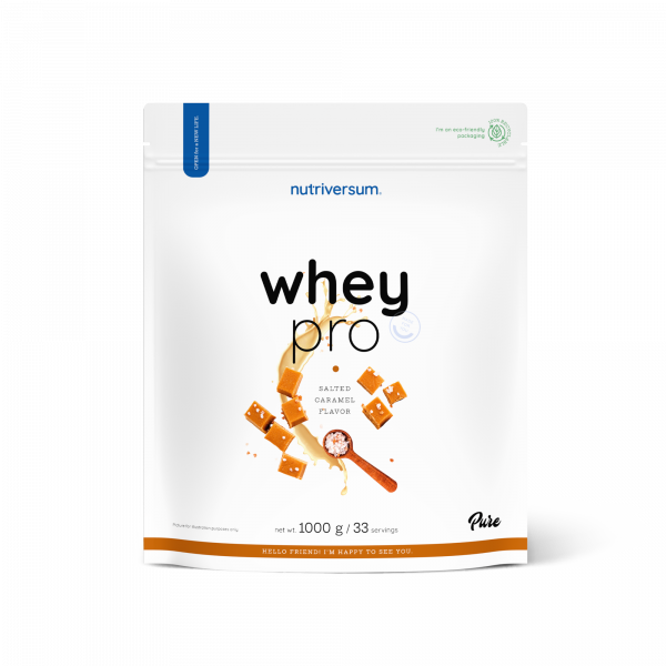 Protein Nutriversum WHEY PRO (solony karmel) 1000g